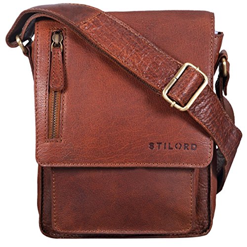 Men's Stilord leather handbag Vintage spirit