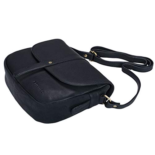 Stilord women's handbag with black leather shoulder strap